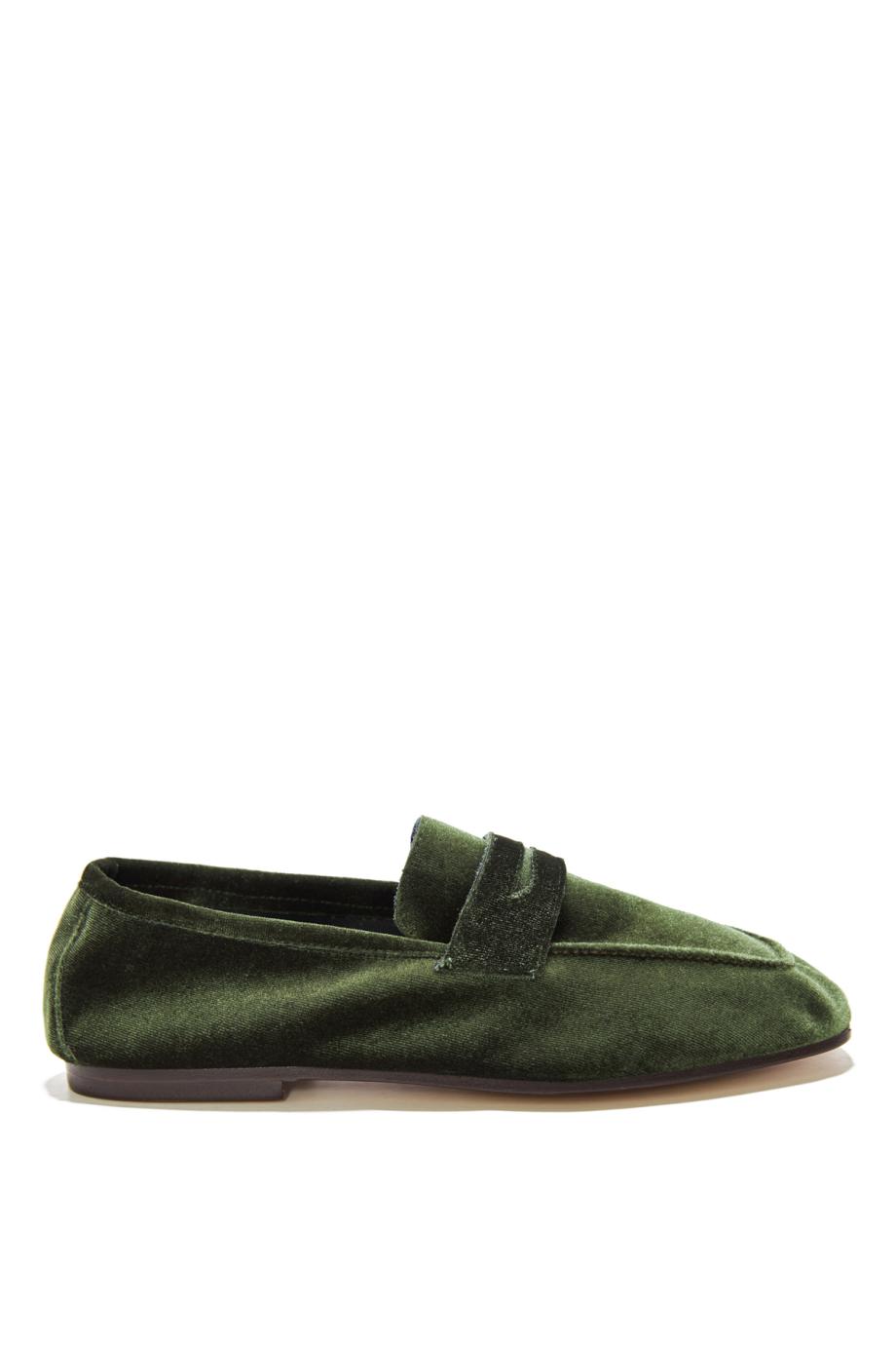 Essential Donna velvet loafers  