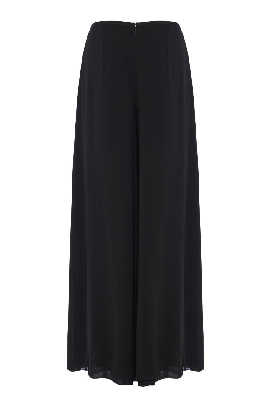 Silk-crepe pants
