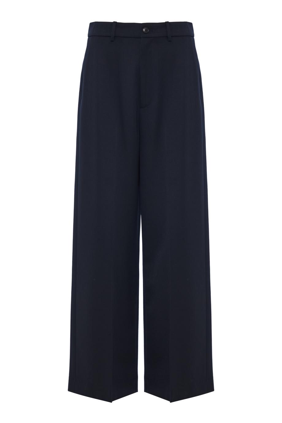 Johan wool-gabardine pants