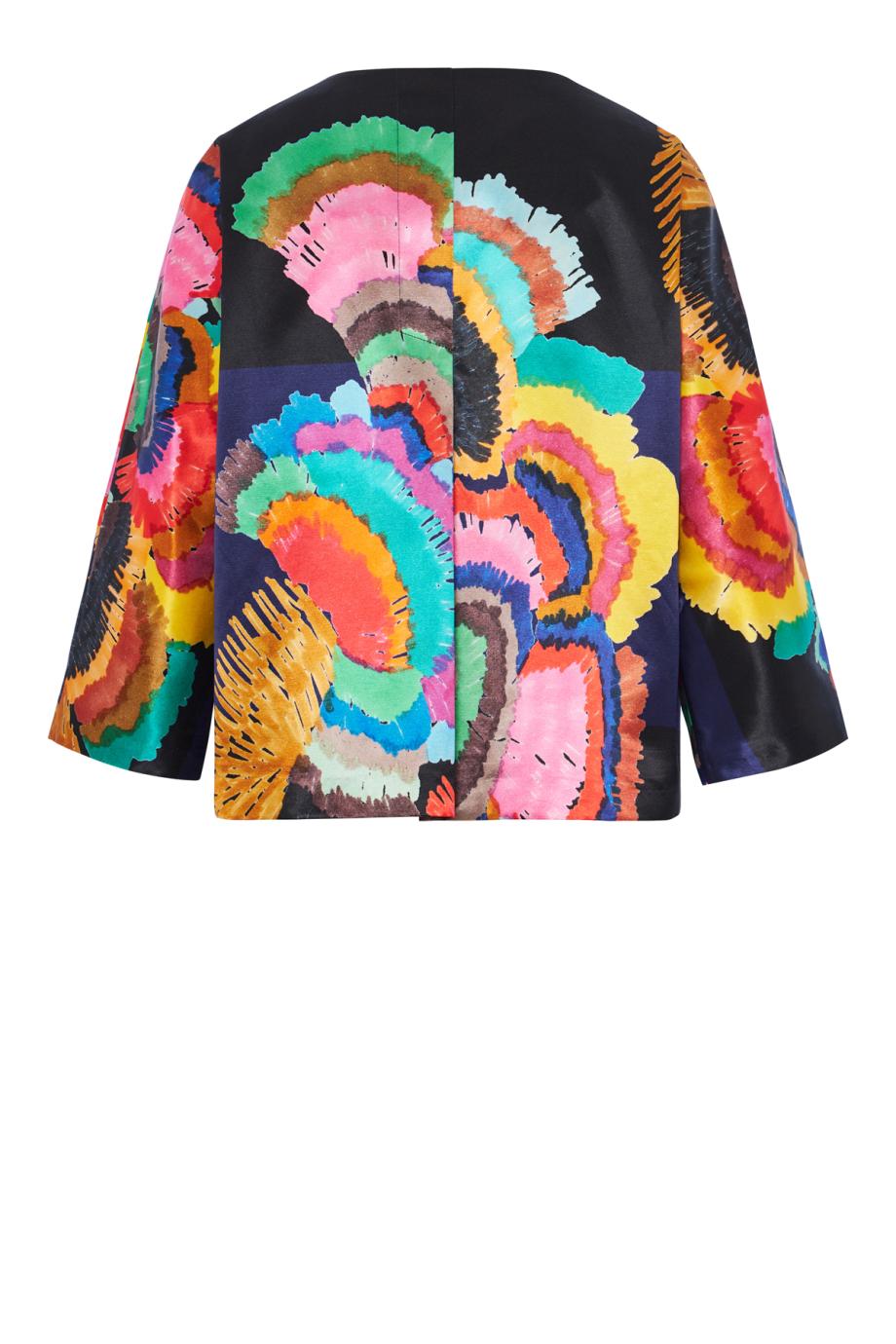 Paradisos printed cotton-blend top
