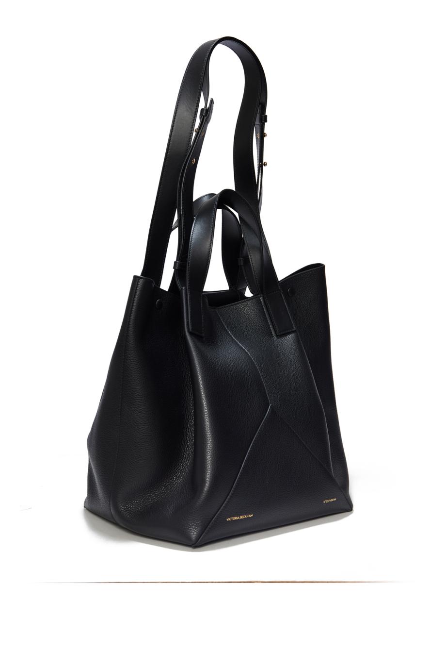 The Medium leather tote