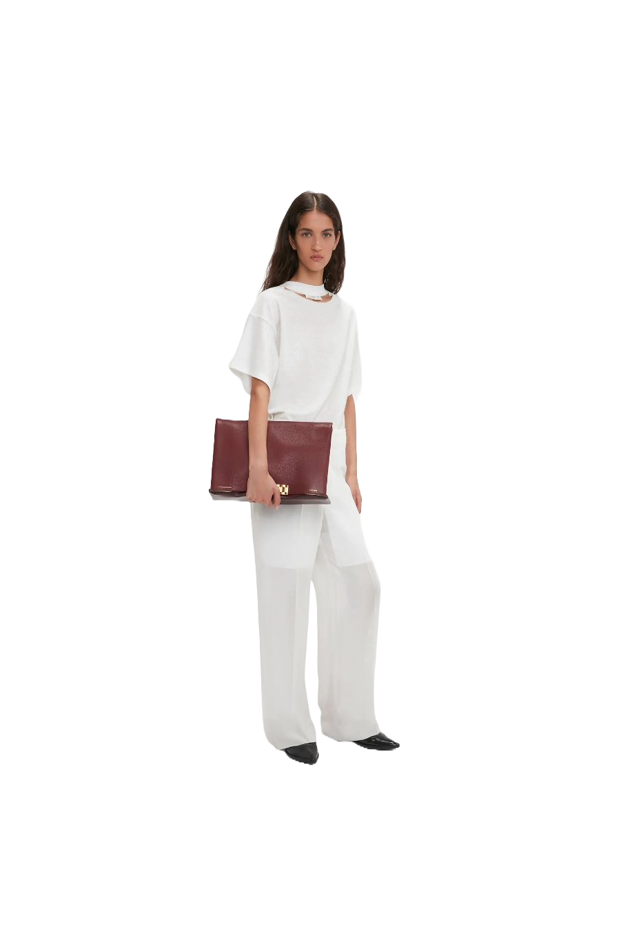 Wool-garbadine pants