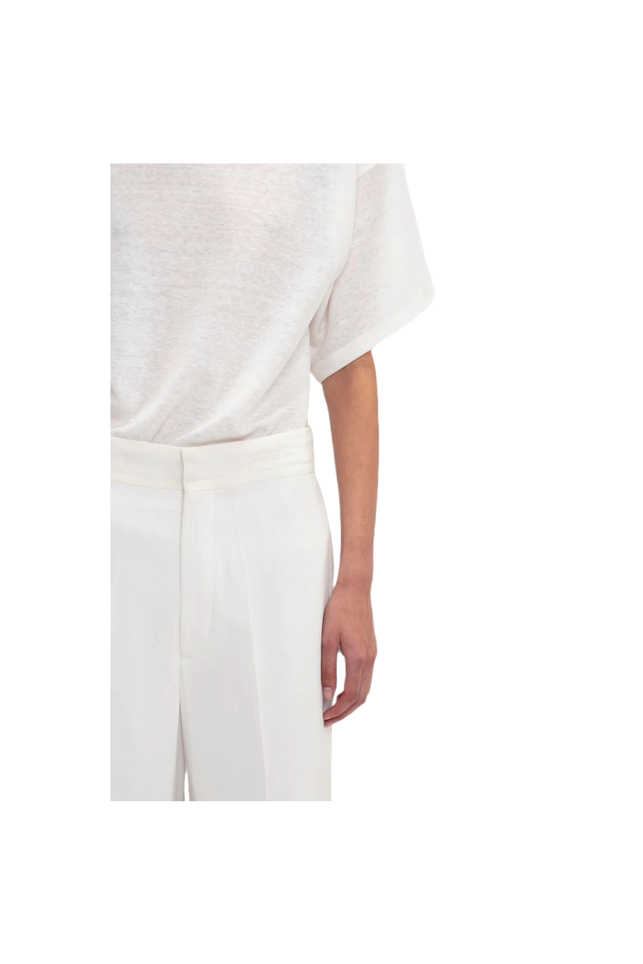 Wool-garbadine pants
