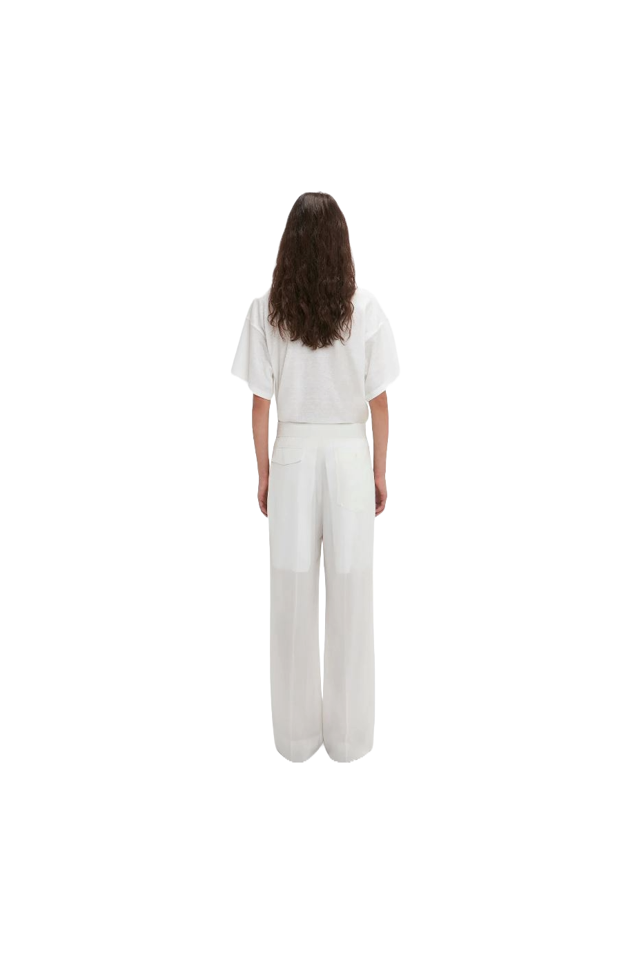Wool-garbadine pants