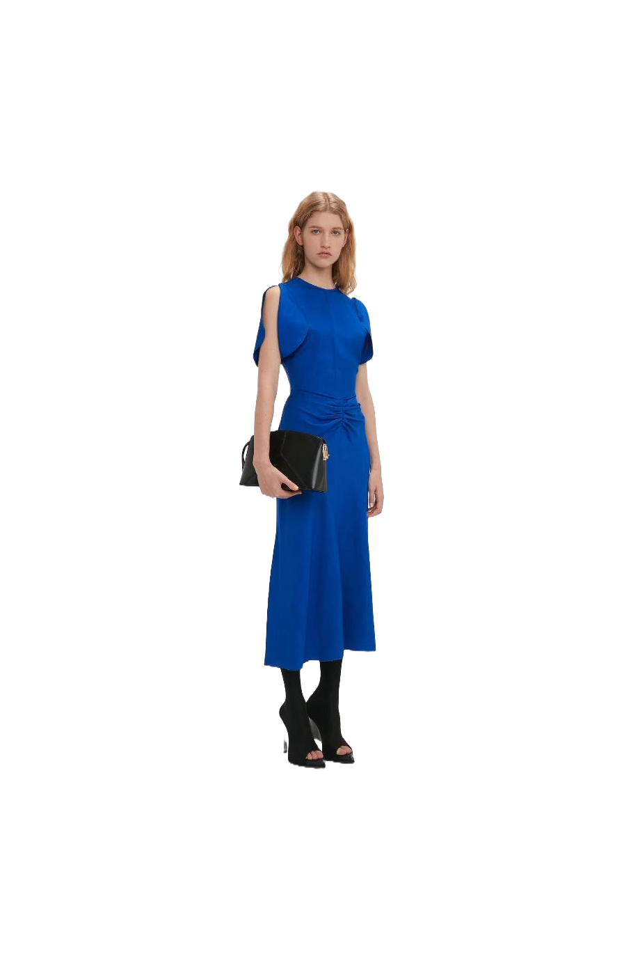Victoria leather clutch