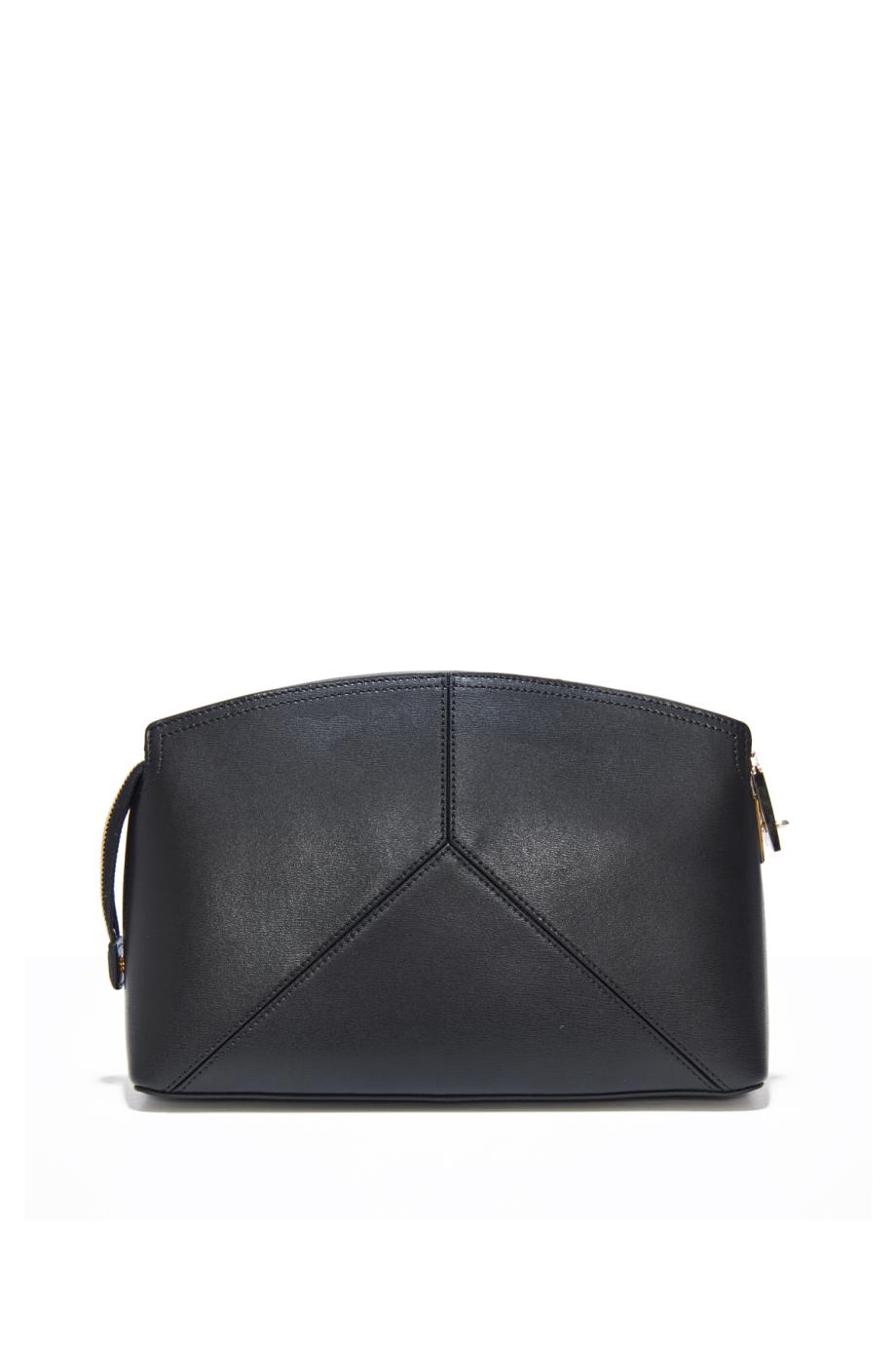 Victoria leather clutch bag