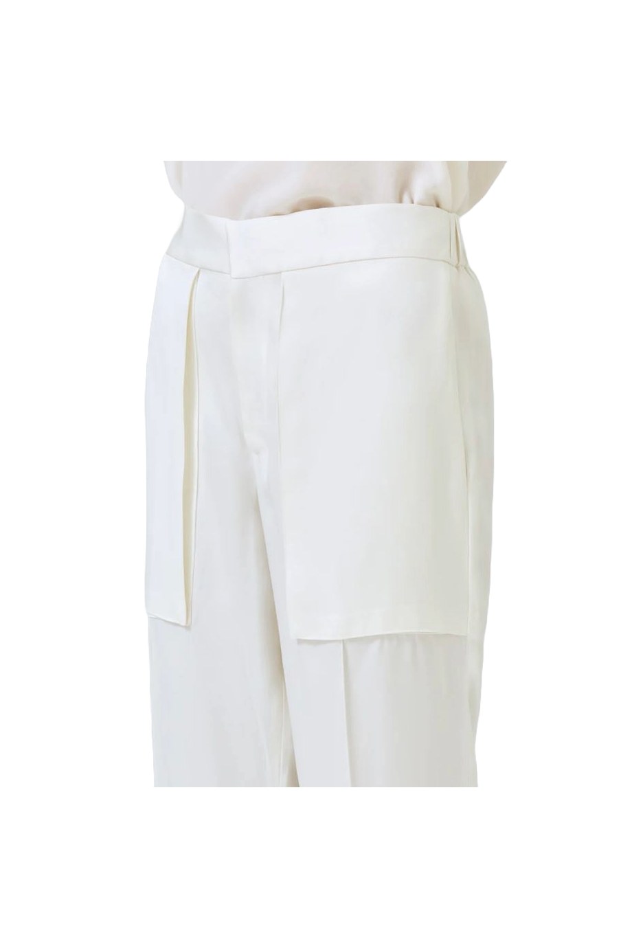 Adriana silk-blend jogger 