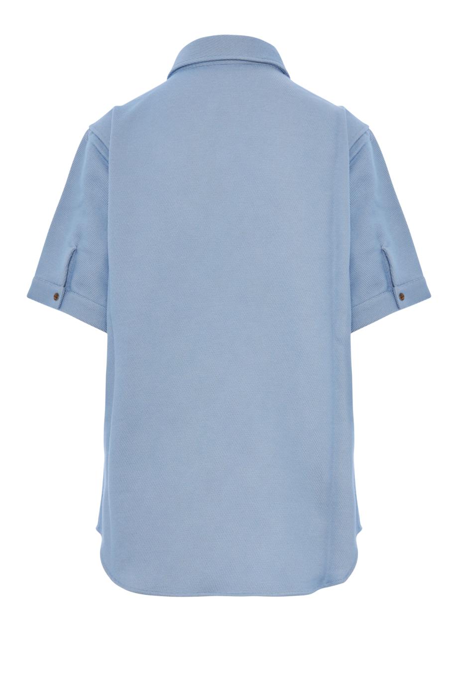 Cashmere and cotton shirt
