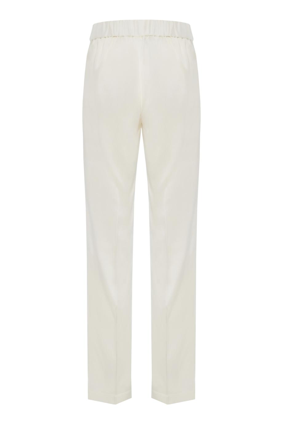 Adriana silk-blend jogger 