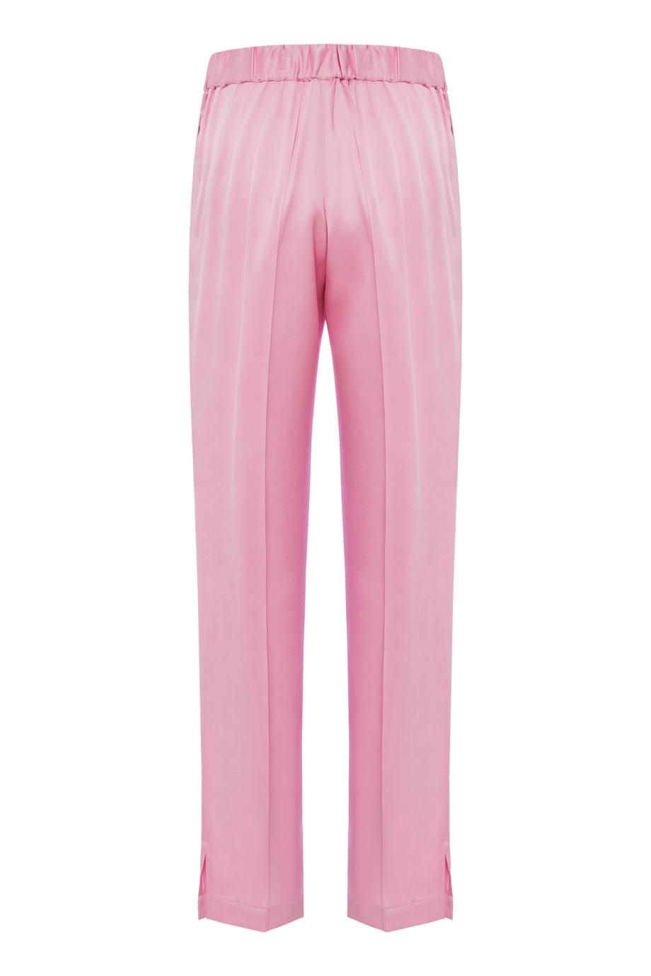 Adriana silk-blend jogger 