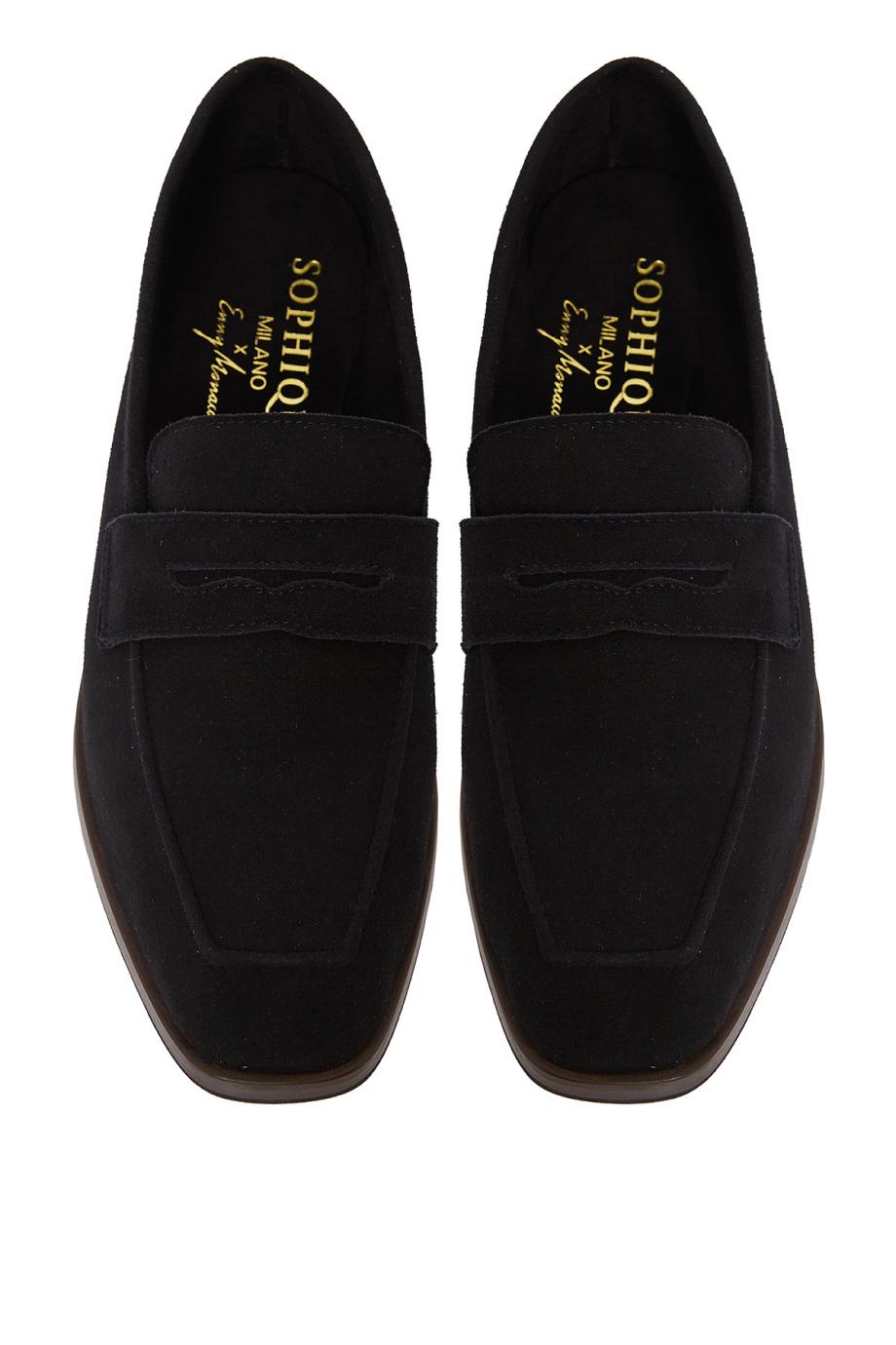 Donna suede loafer