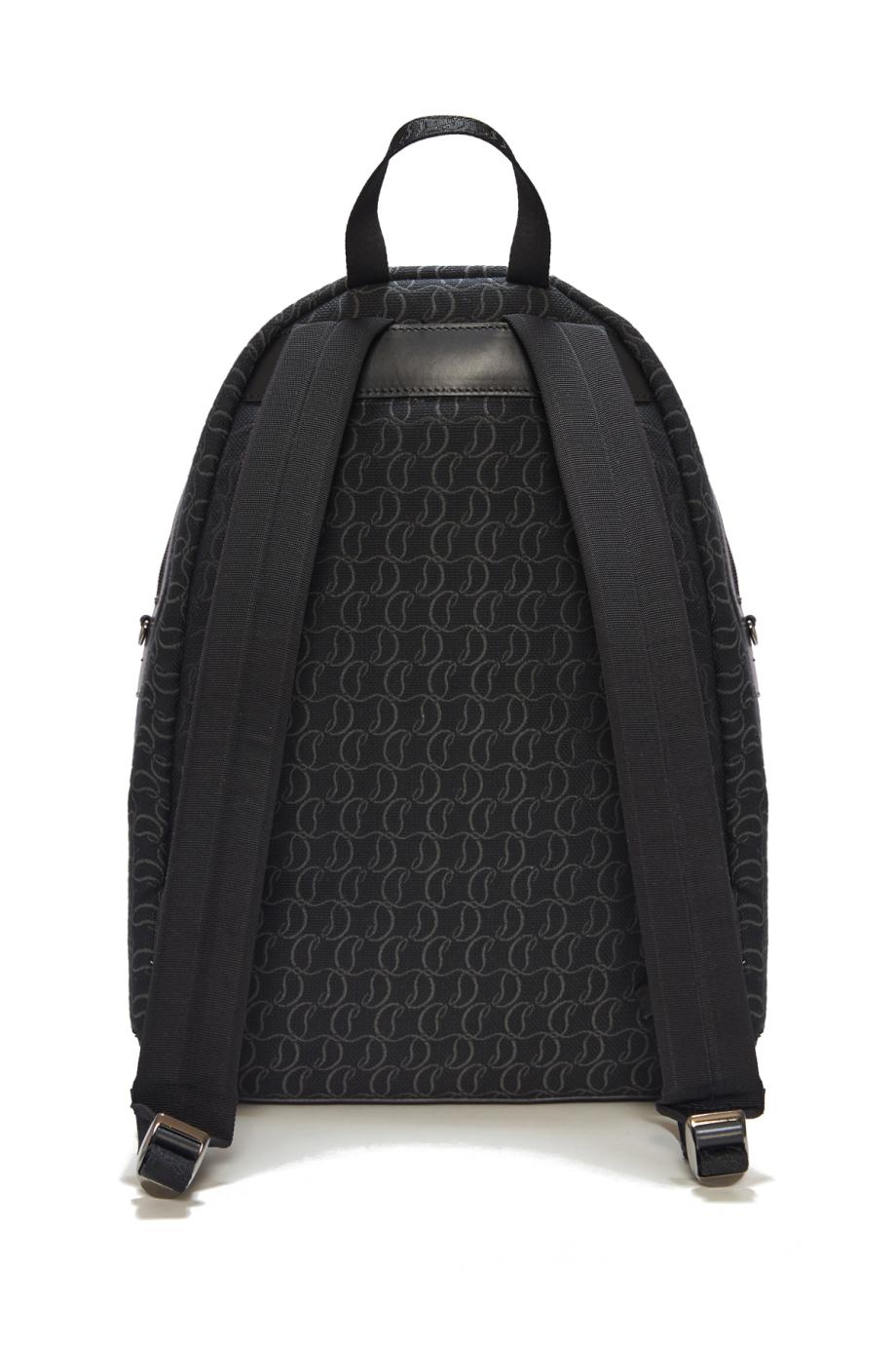 Zip N Flap jacquard backpack