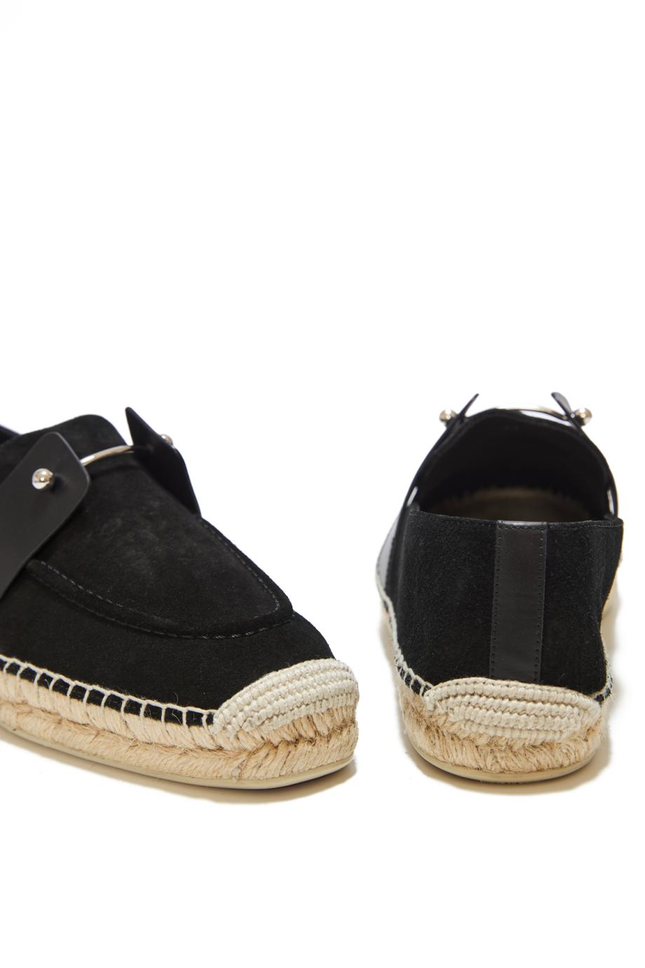 CHRISTIAN LOUBOUTIN MEN Chambespadrille suede and jute 