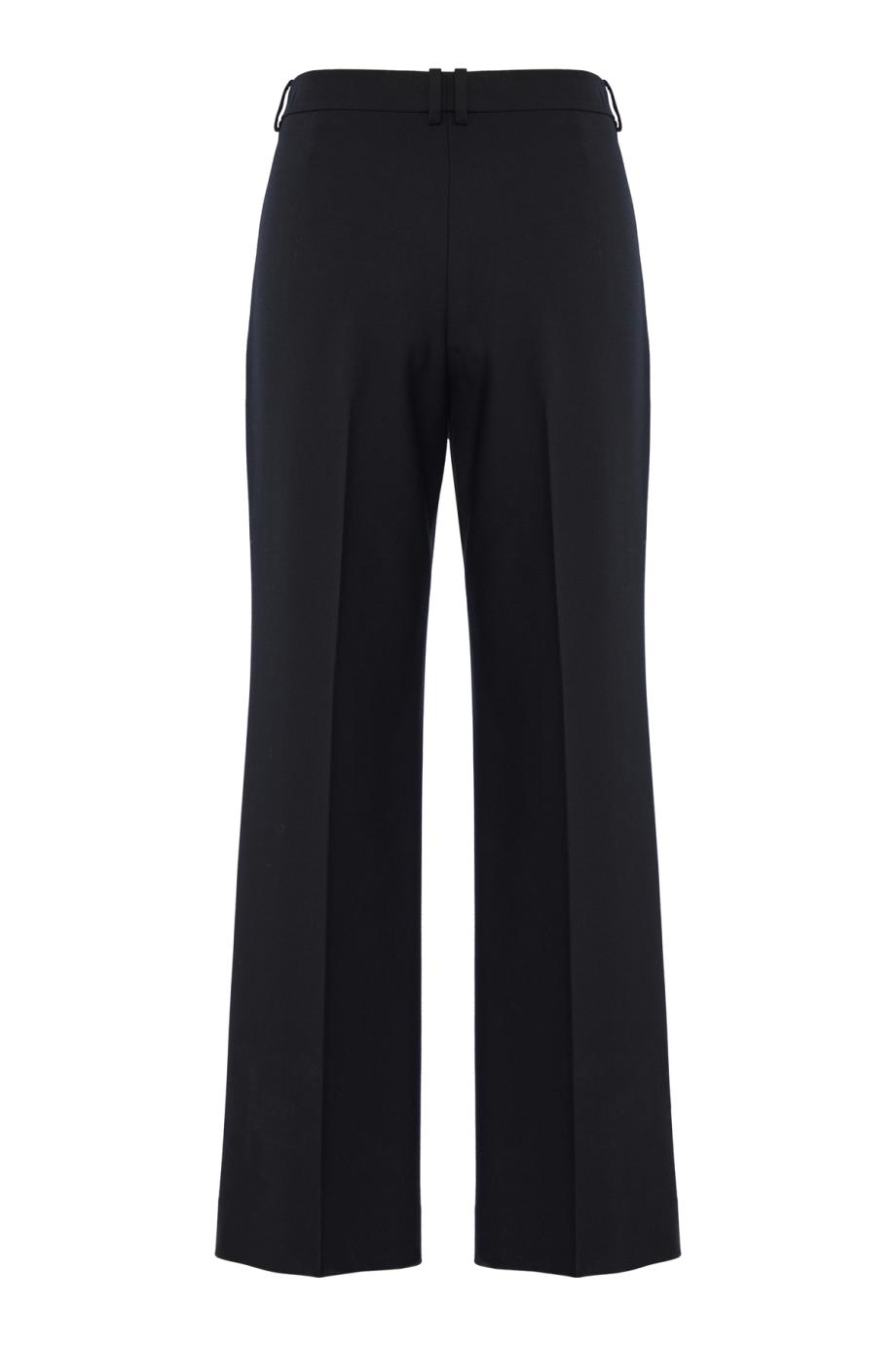 Alberta virgin wool-gabardine pants