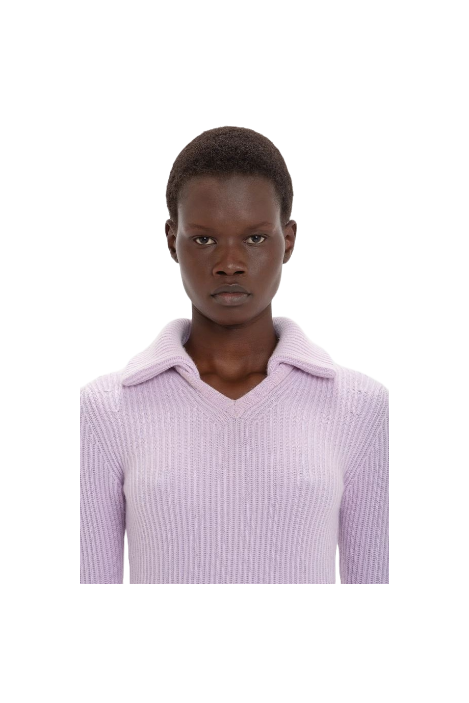 Ribbed cashmere sweater