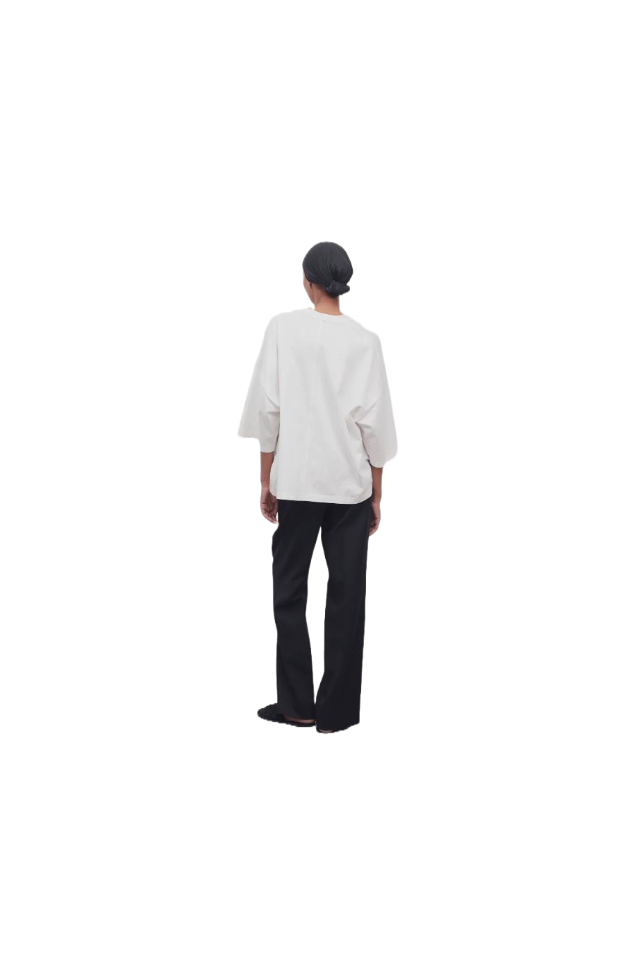 Alberta wool-gabardine pants