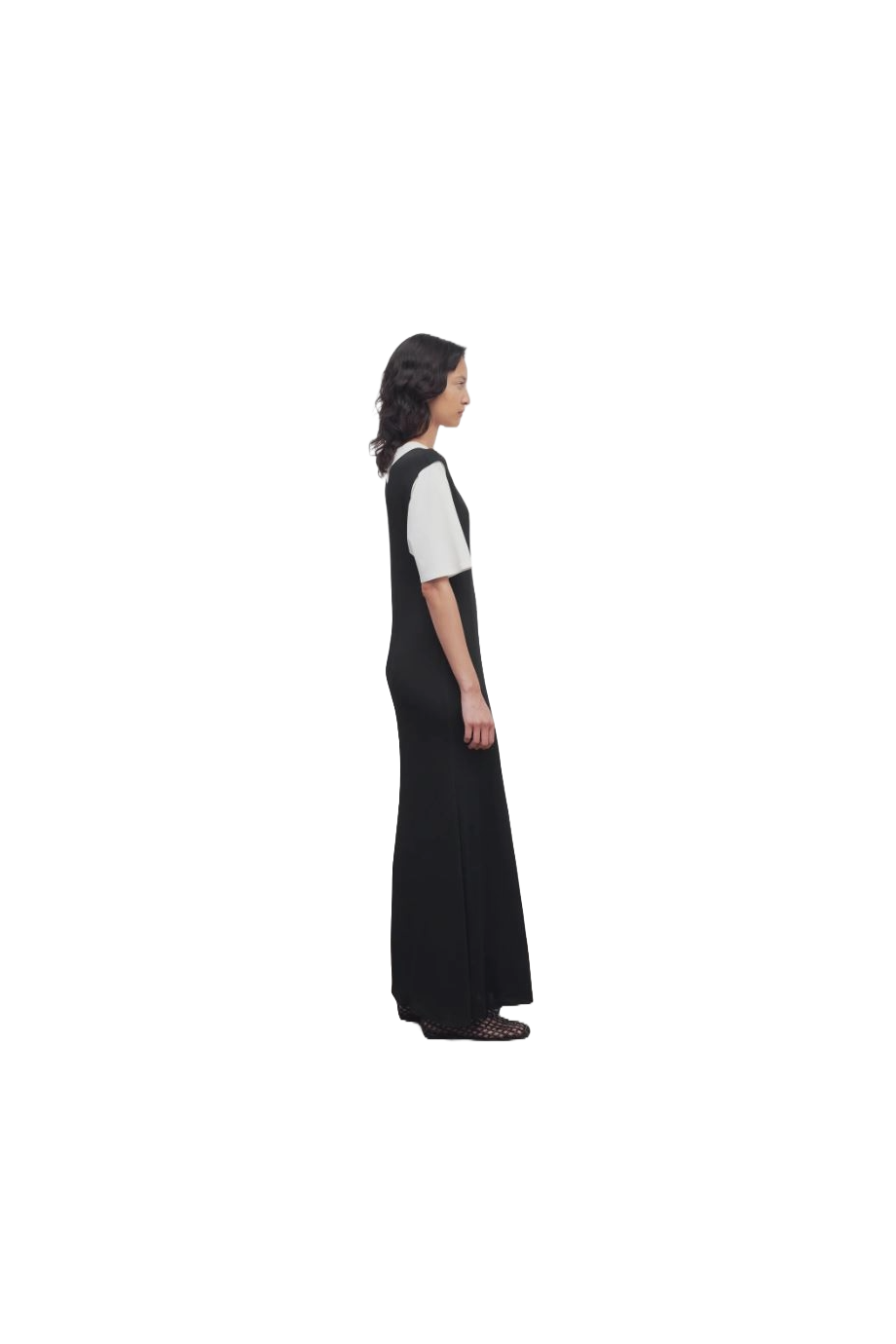 Agla crepe midi dress