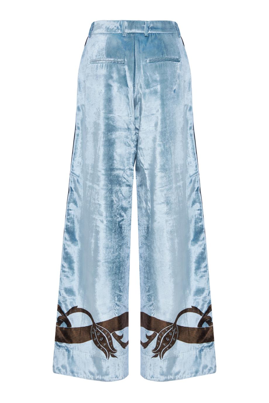 Arche printed velvet pants