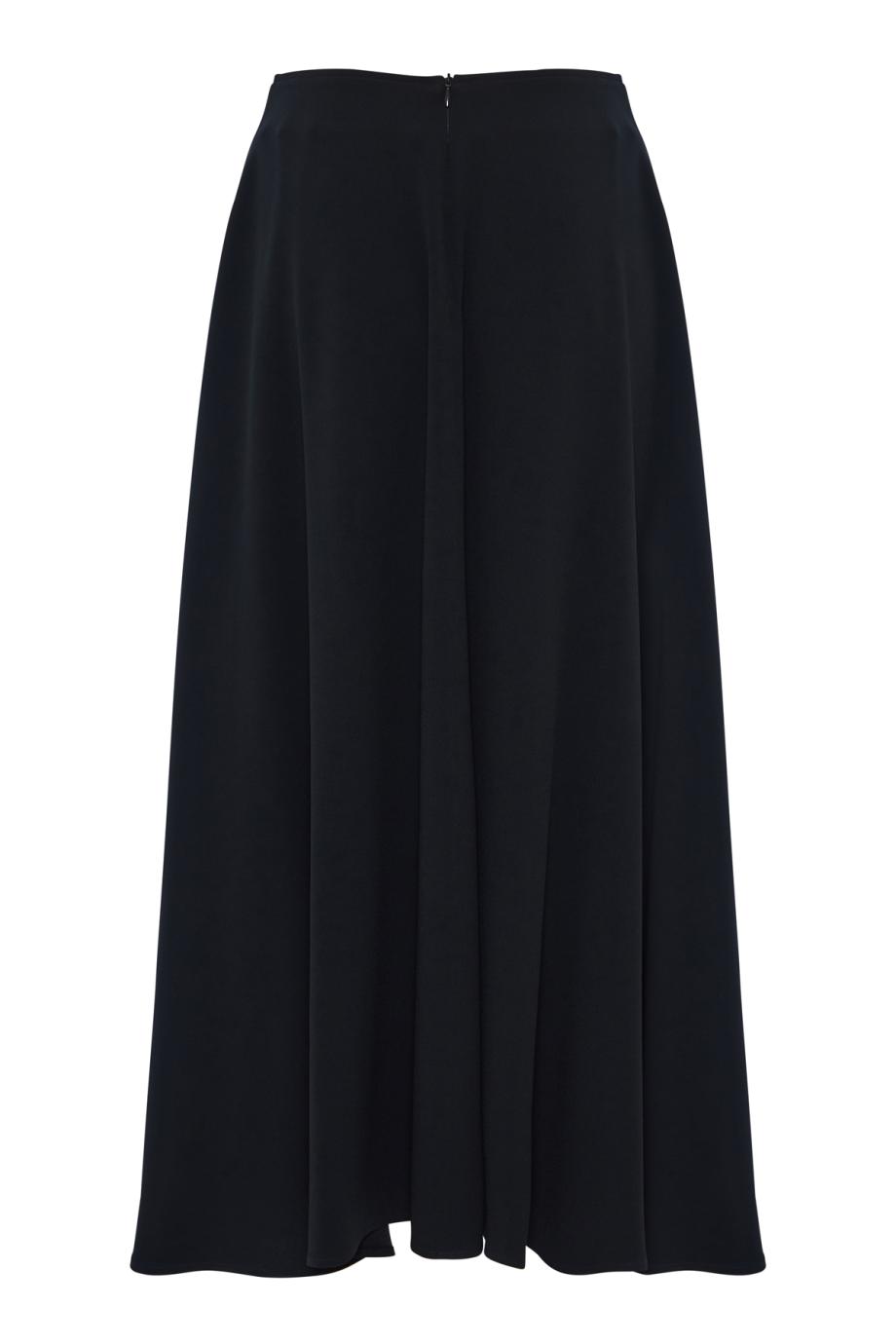 Klos crepe midi skirt 