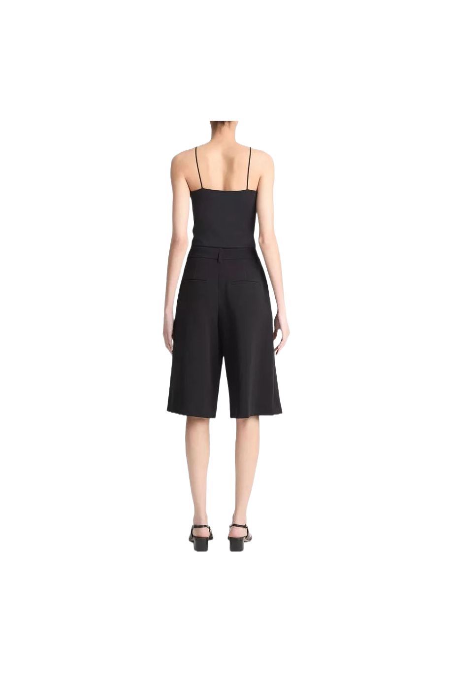 Low-Rise Pintuck Short