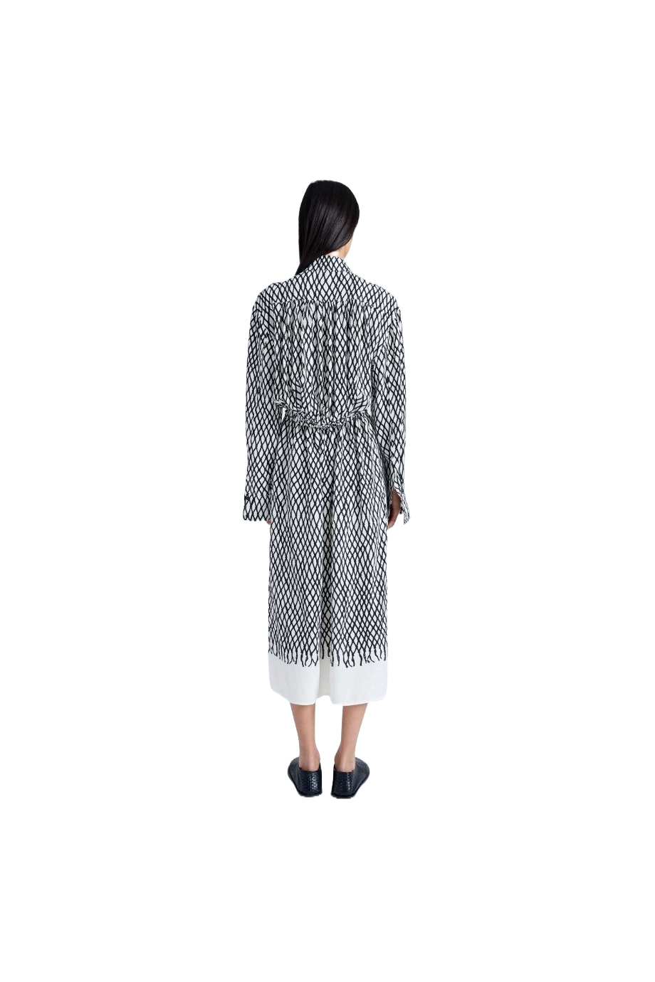 Bailey printed crepe midi dress