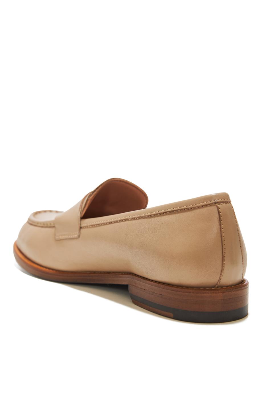 Embellished leather loafers 