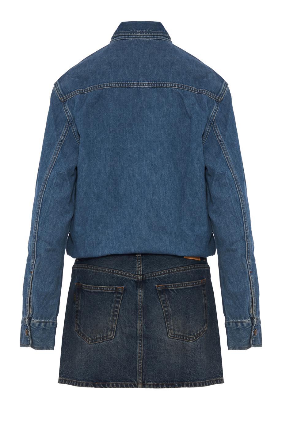 Tia 134 denim mini dress 