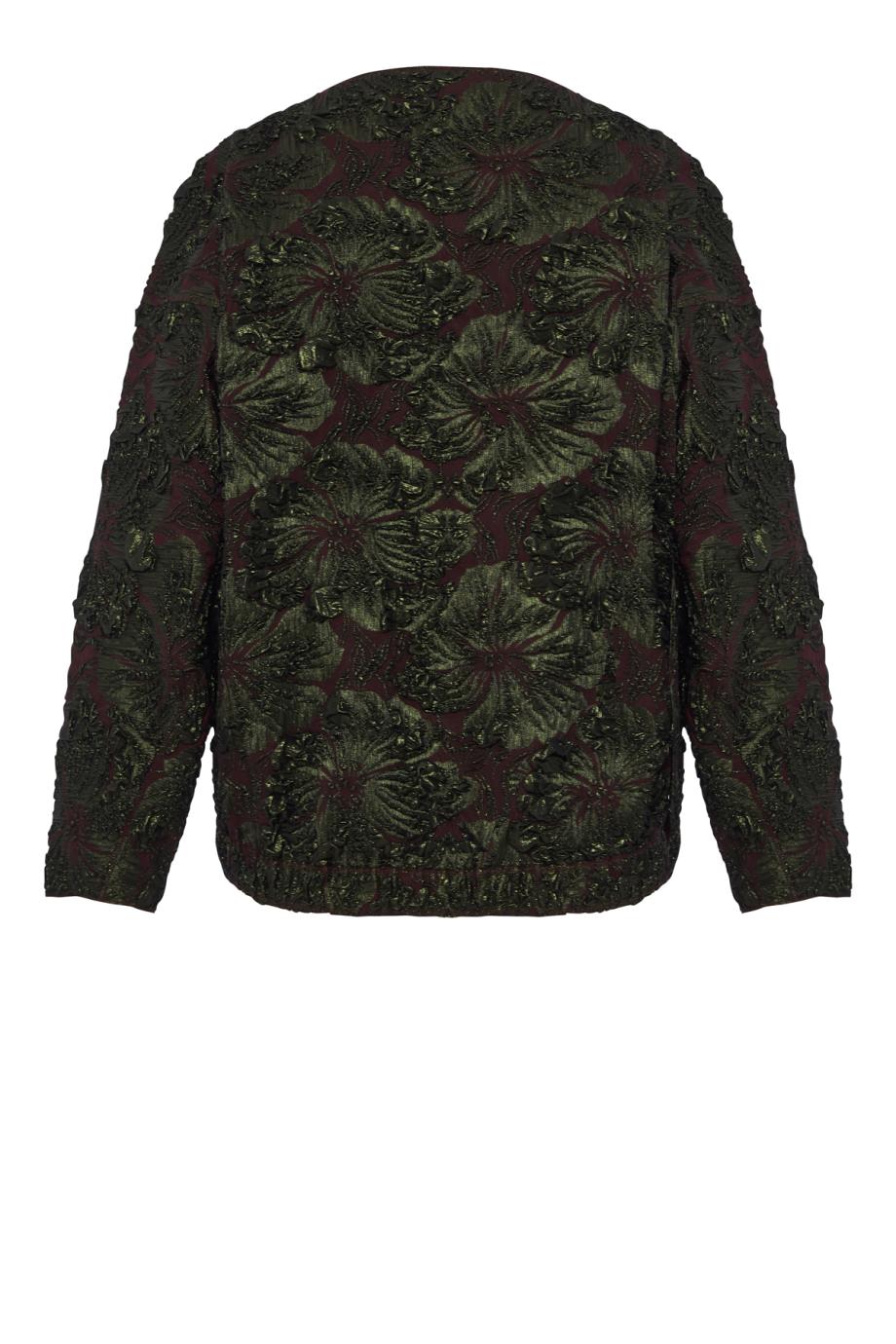Lamé cloqué top