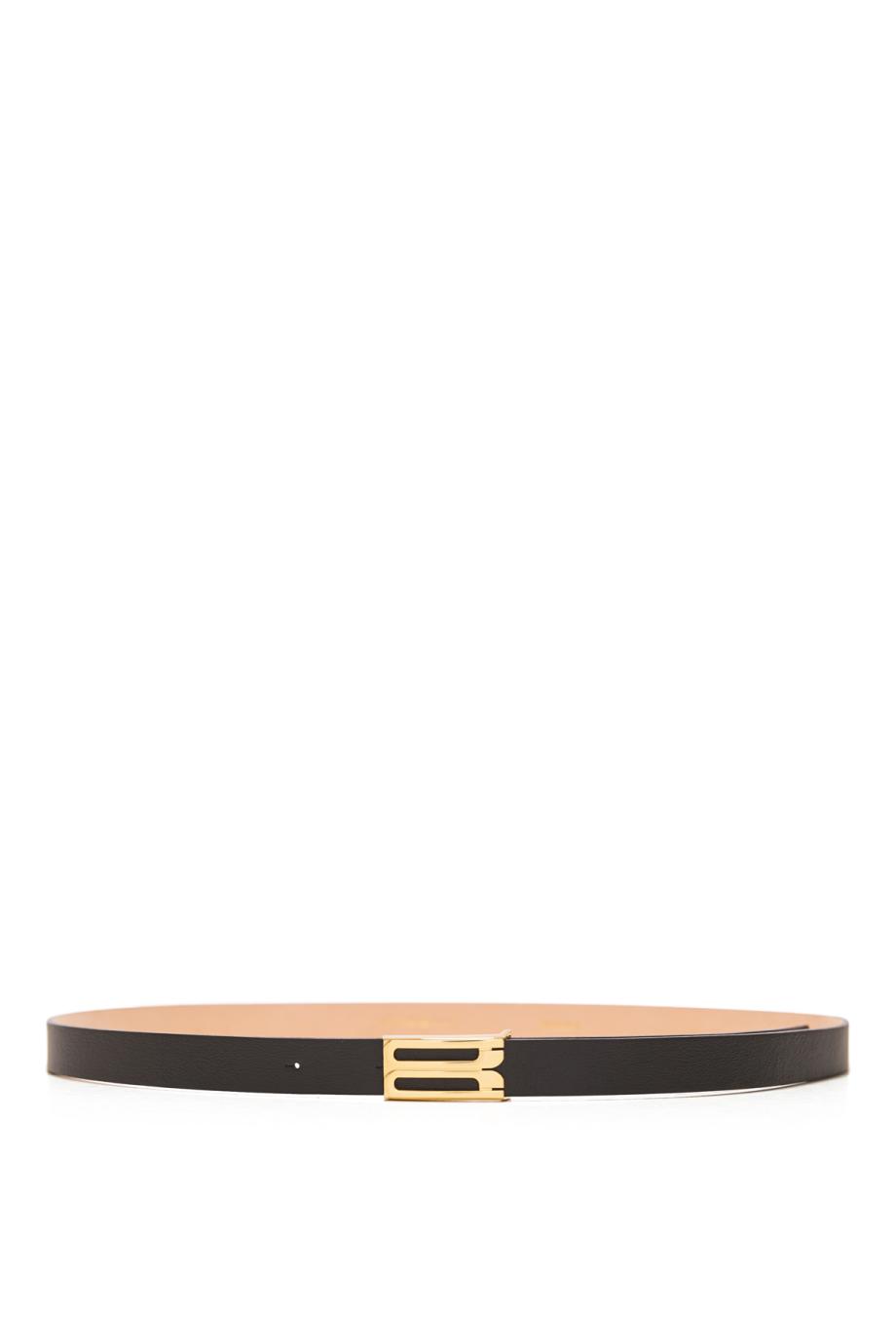 Frame B micro leather belt