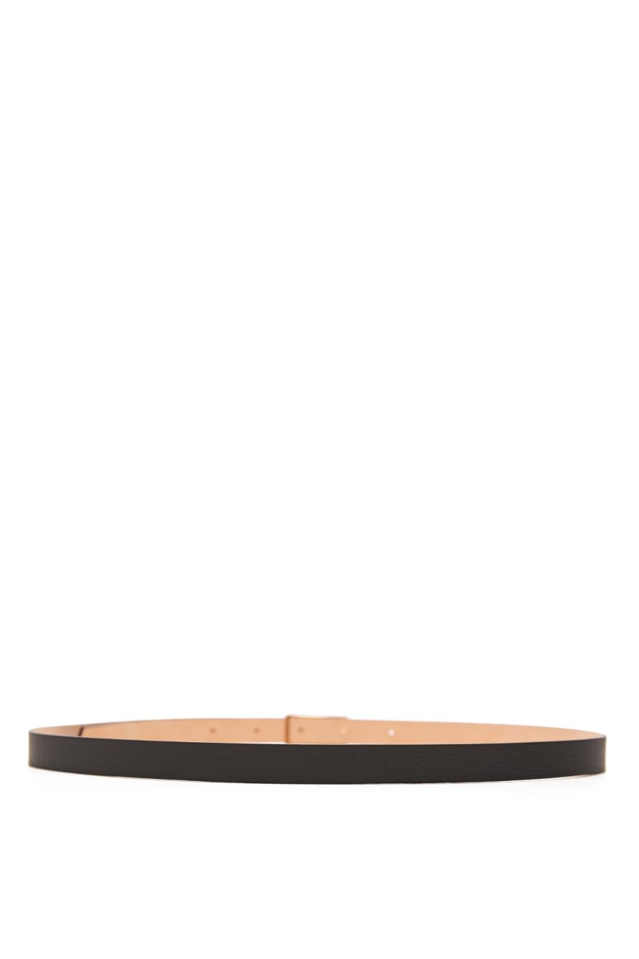 Frame B micro leather belt