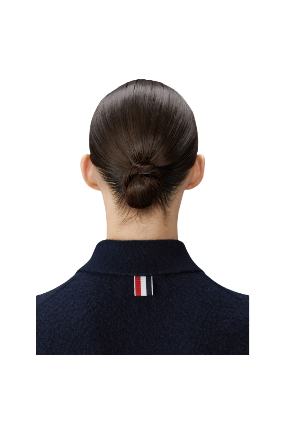 Merino Wool Brushed Rose Keyhole wool Polo
