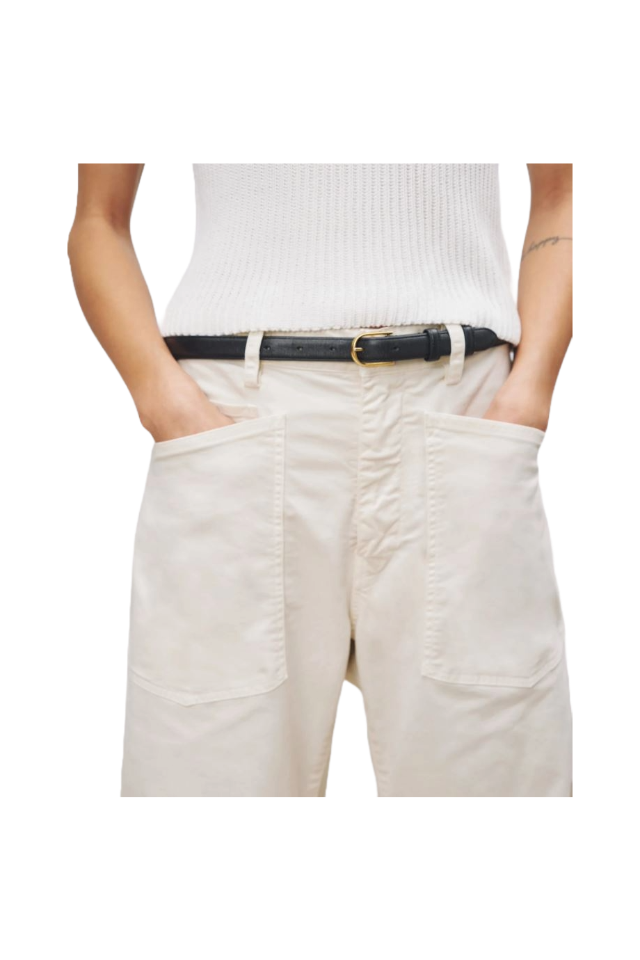 Shon cotton denim jeans