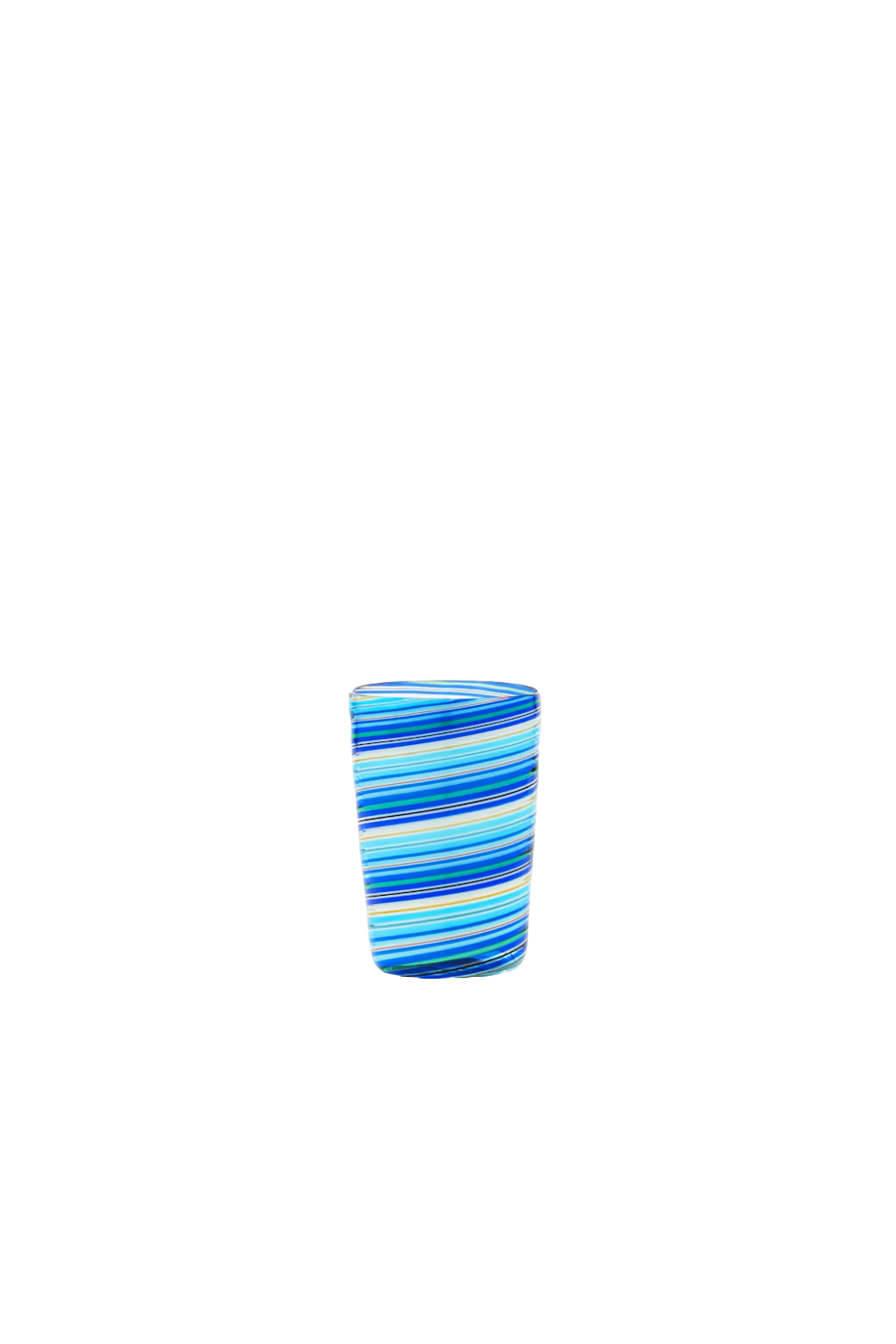 Rainbow Blue Swirl Tumbler