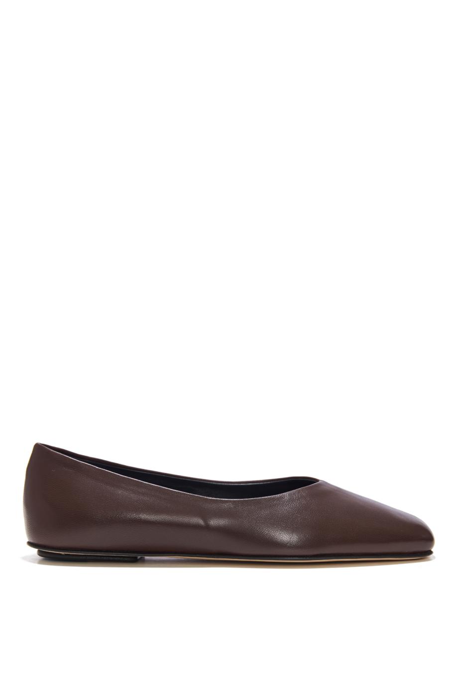 Leather ballet flats 