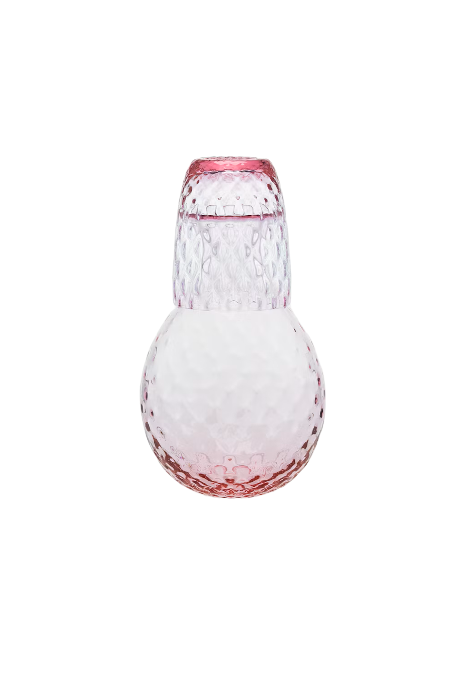 Balloon murano glass carafe & tumbler
