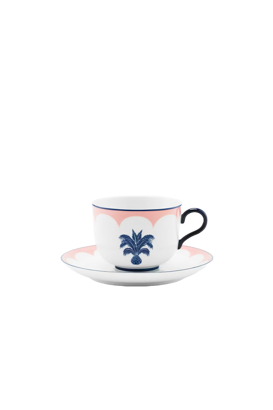 Secret Garden printed porcelain tea cup and saucer x 2