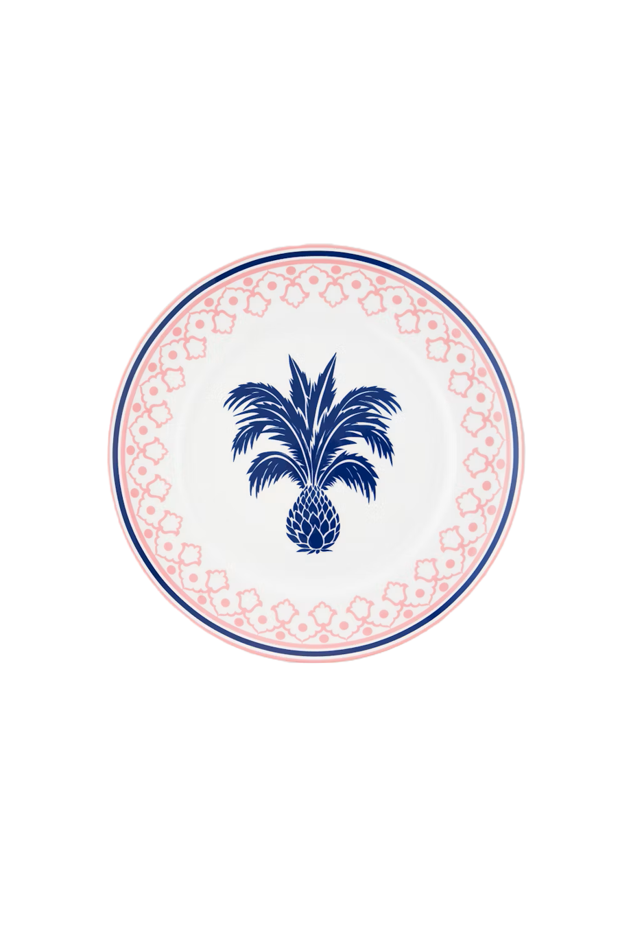 Jaipur printed porcelain charger plate 31cm