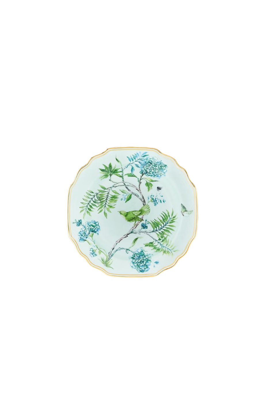 Secret Garden printed porcelain dessert plate 2pc 22cm