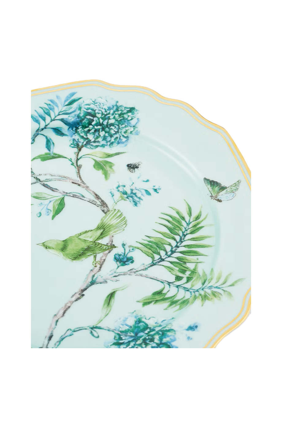 Secret Garden printed porcelain dessert plate 2pc 22cm