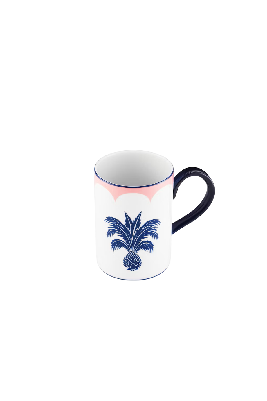 Jaipur printed porcelain mug 38cl