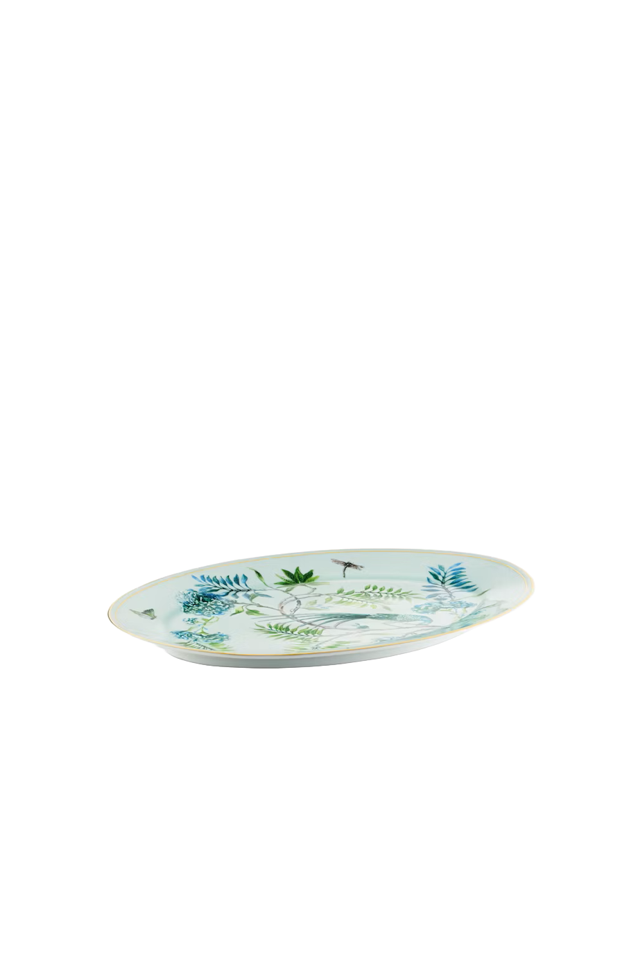Secret Garden printed porcelain platter 39cm