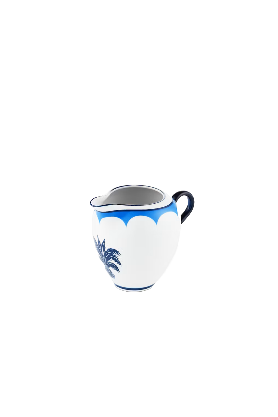 Jaipur printed porcelain creamer x 2