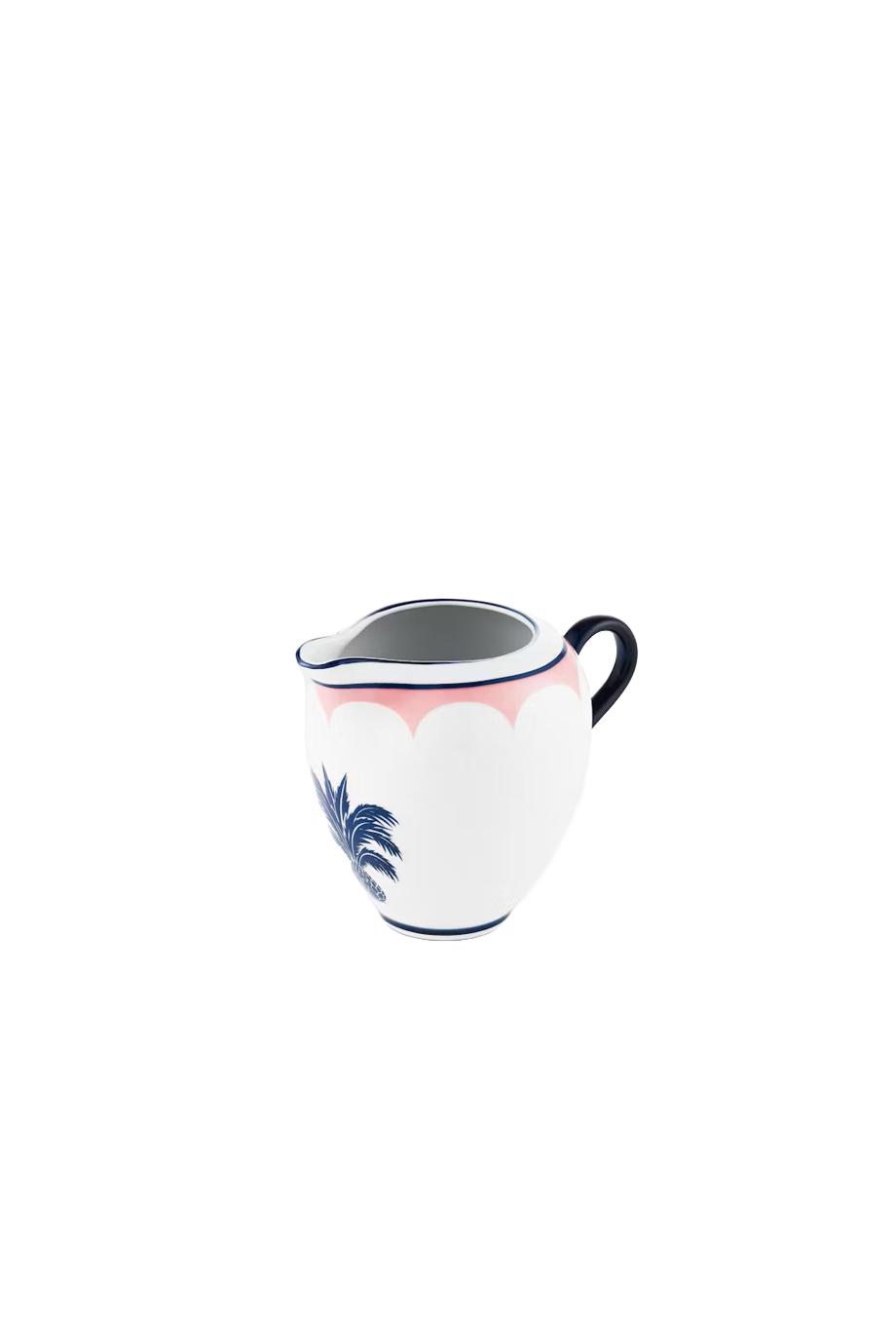 Jaipur printed porcelain creamer x 2