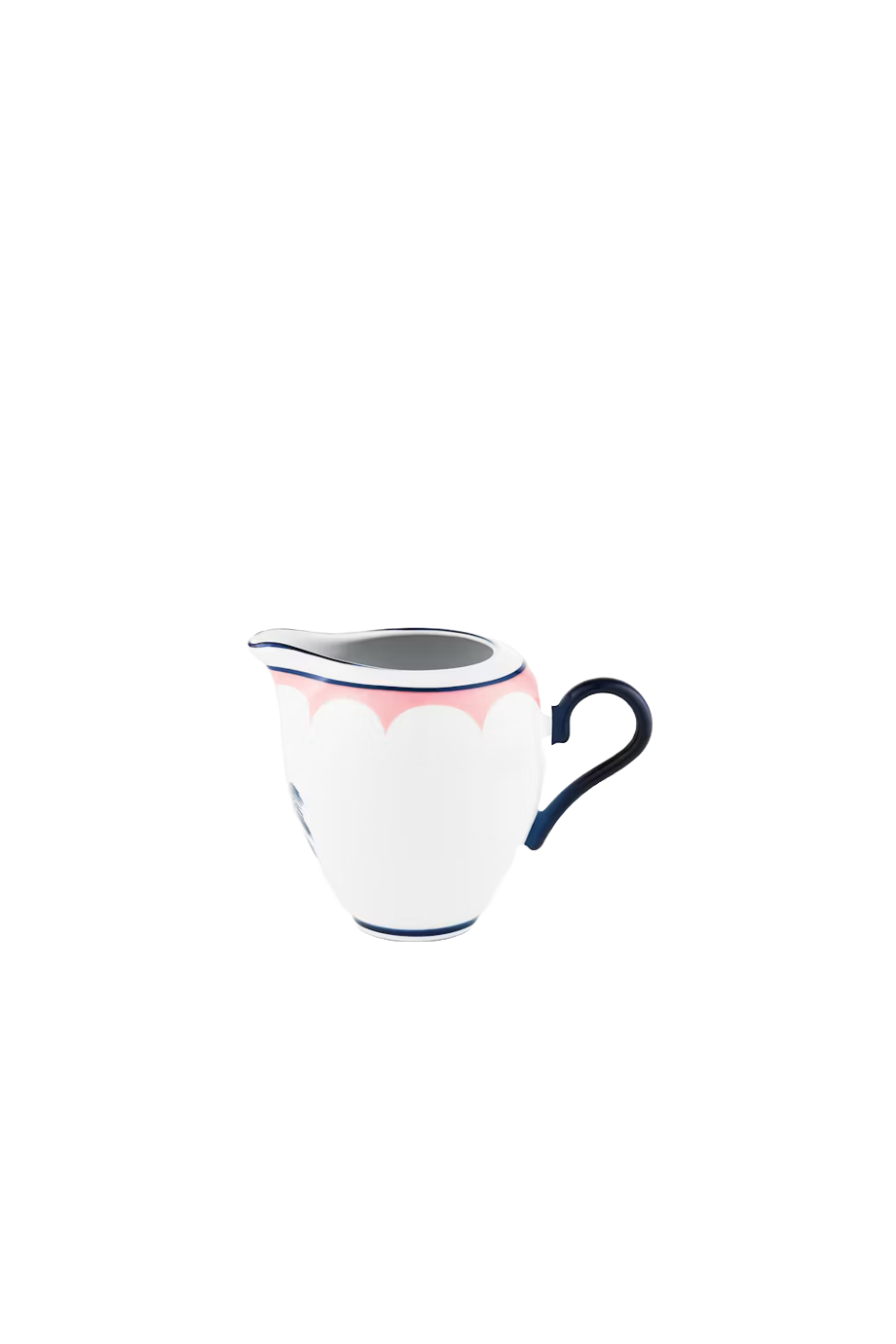 Jaipur printed porcelain creamer x 2