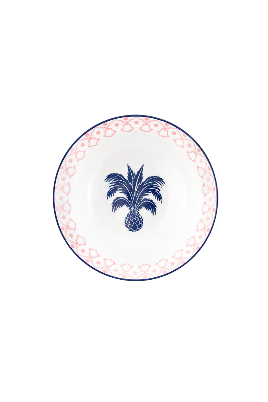 Jaipur printed porcelain salad bowl 26cm