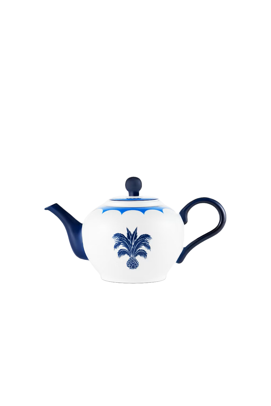 Jaipur printed porcelain teapot