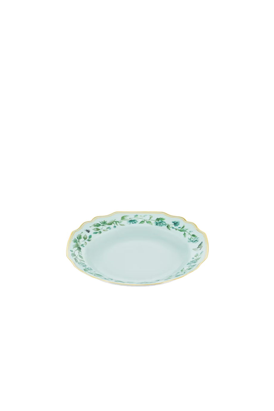 Secret Garden printed porcelain soup plate 2pc 23cm
