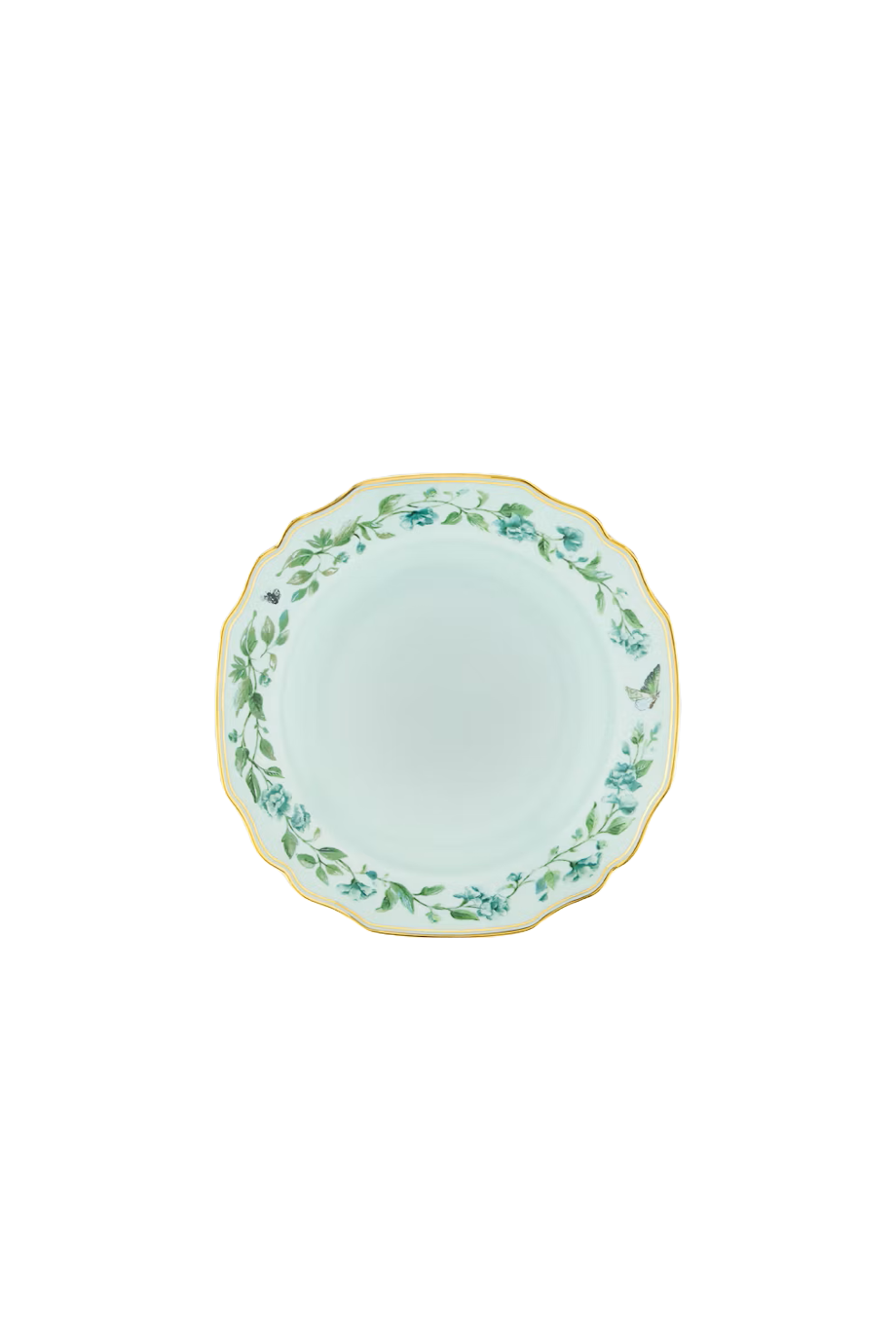 Secret Garden printed porcelain soup plate 2pc 23cm
