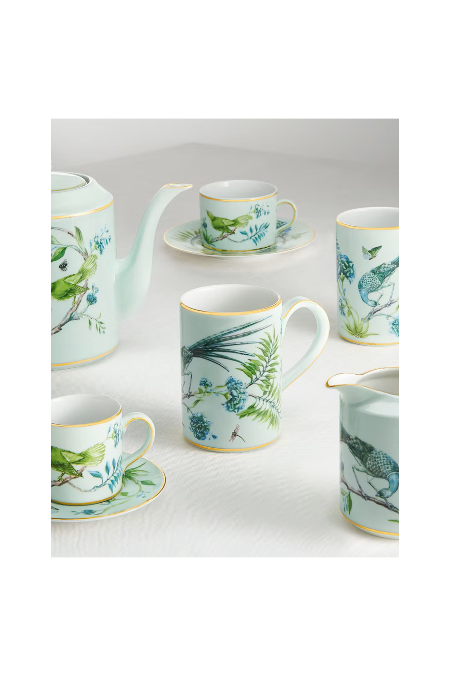 Secret Garden printed porcelain mug 35cl