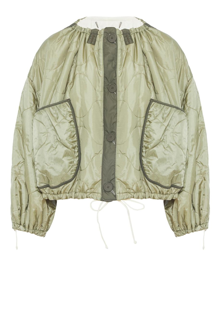 Parachute Quilt Bomber reversible